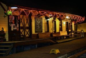 WK&S Train Station at Night