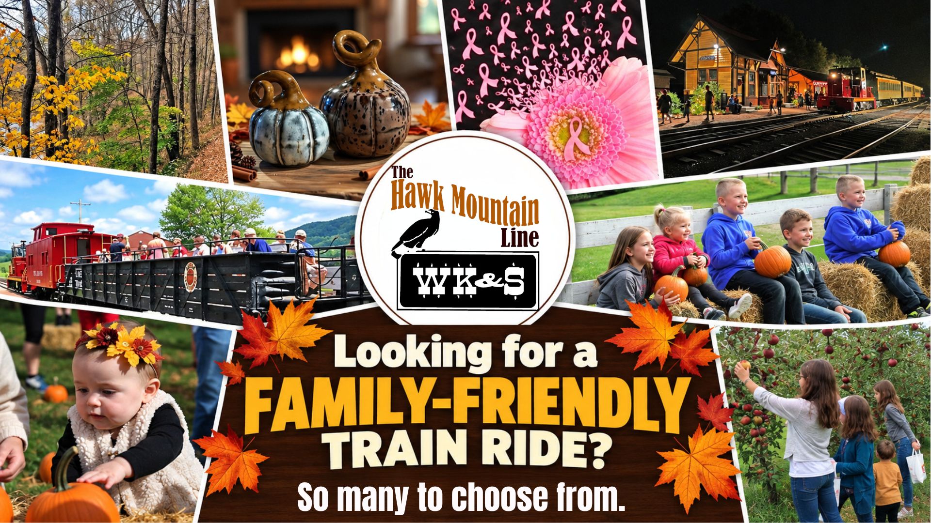 fall events collage